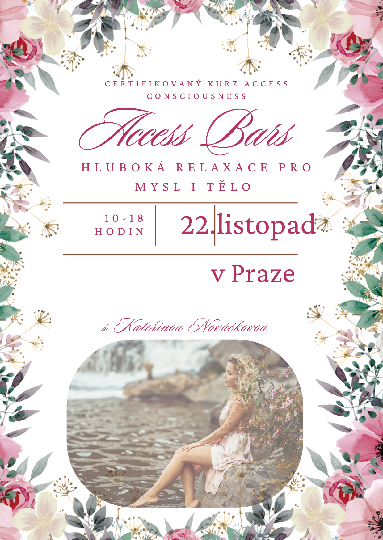 Pozvánka na kurz Access Bars 22. 11. 2026 v Praze